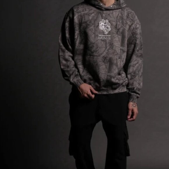 NWT Darc Sport Wolves Have Your Back Camo Hoodie - Picture 2 of 6